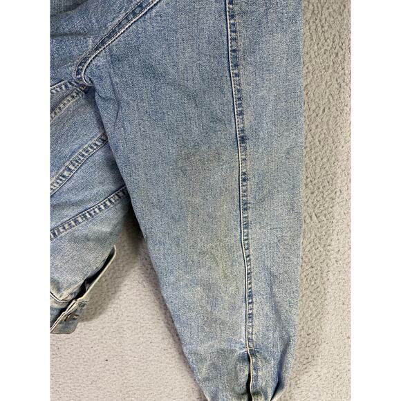 Vintage Gap Denim Jacket Women’s M Light Wash Hong Kong 90s Y2K Classic Fit - Picture 11 of 14